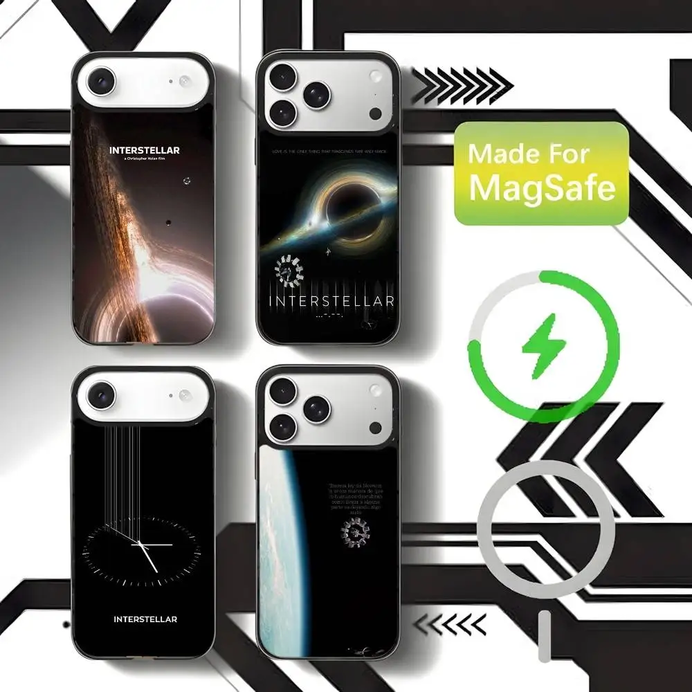 

I-Interstellar Cooper Phone Case For iPhone 17,16,15,14,13,12,11,Pro,Max,Plus,Mini,SE4,E Magnetic Magsafe Wireless Charging