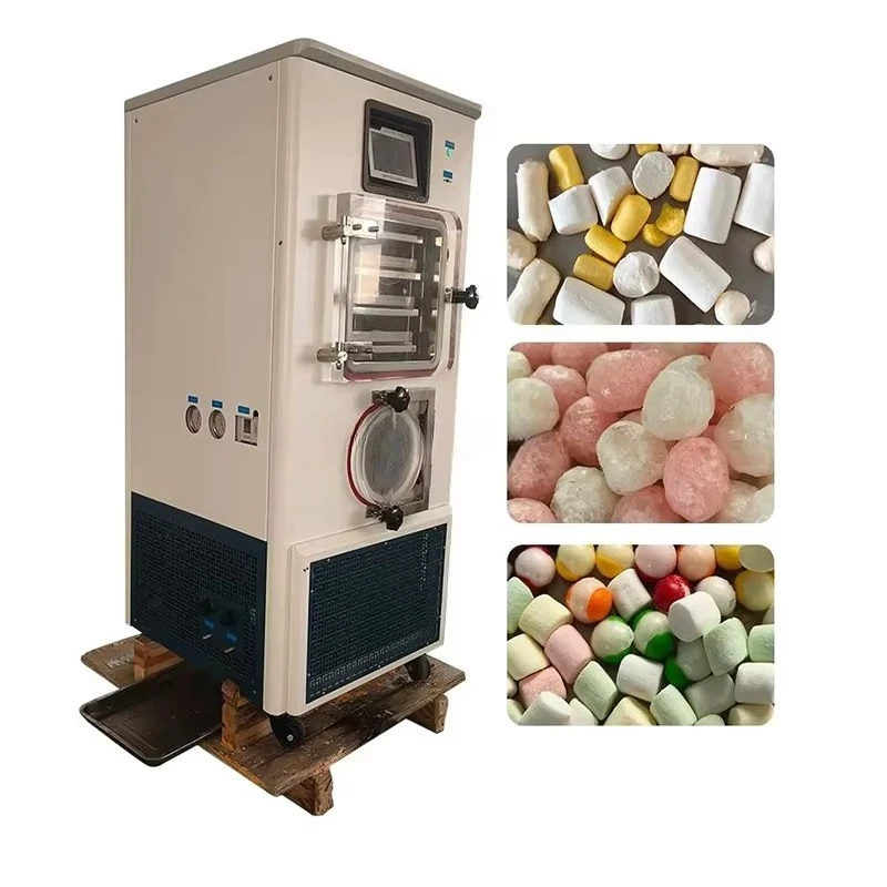 소형 상업용 동결건조기 진공 동결건조기 애완동물 사료 및 과일 및 채소용 동결건조기