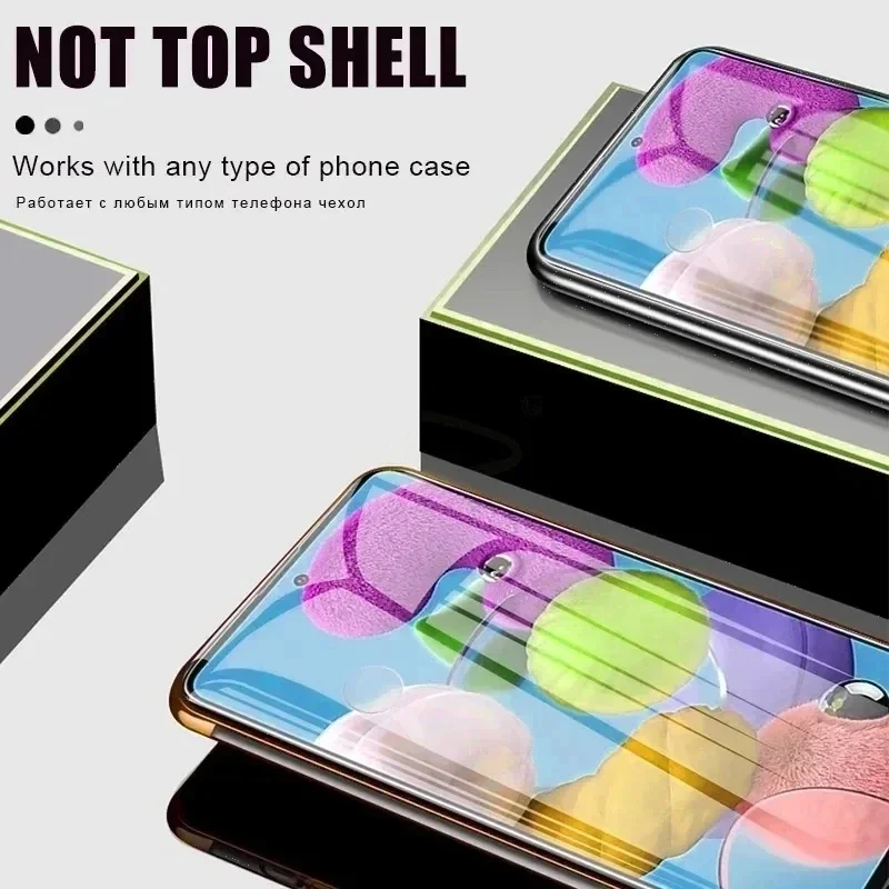5Pcs Hydrogel Film for Xiaomi Redmi Note 12 Pro Plus 12S Screen Protector Redmi 12C 5G Note 4G Speed Turbo Film