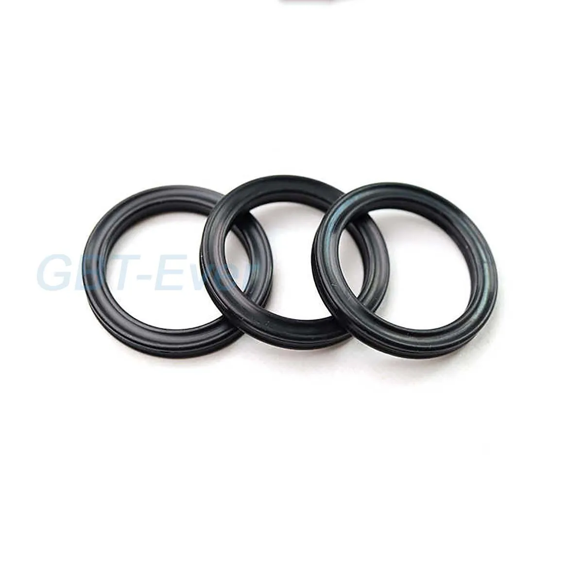 NBR X Ring Seals CS 2.62mm Black Nitrile Butadiene Rubber X-Ring Gasket for Hydraulic Cylinders Piston Rods ID 1.2mm ~ 247.32mm