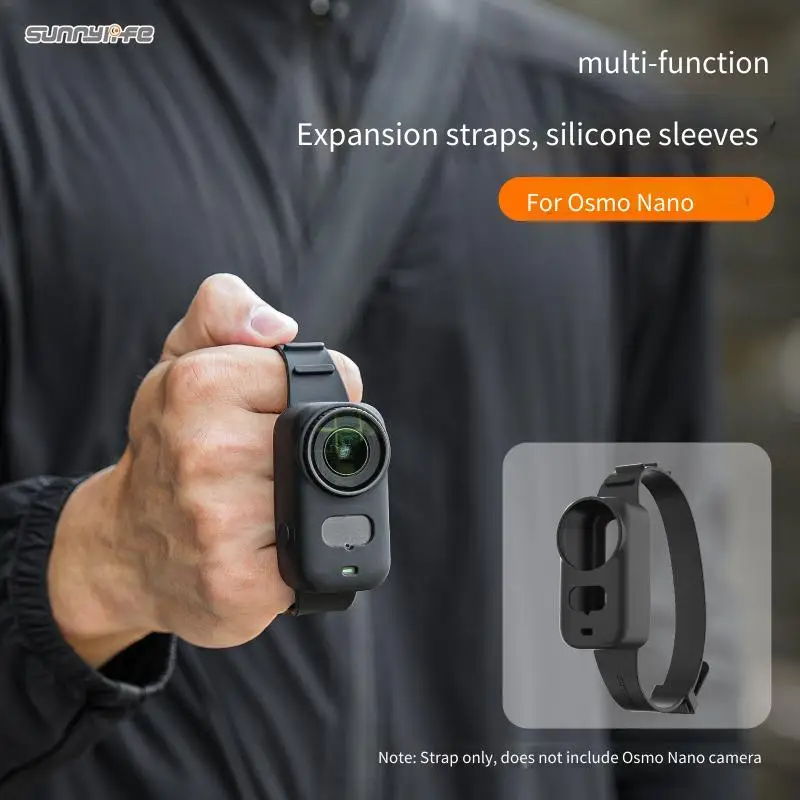 

For OSMO Nano Thumb Motion Camera Silicone Wrist Band Pet Band