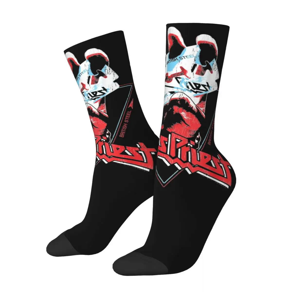 Winter Warm Fashion Unisex Judas Priest Socks Non-slip Crew Socks