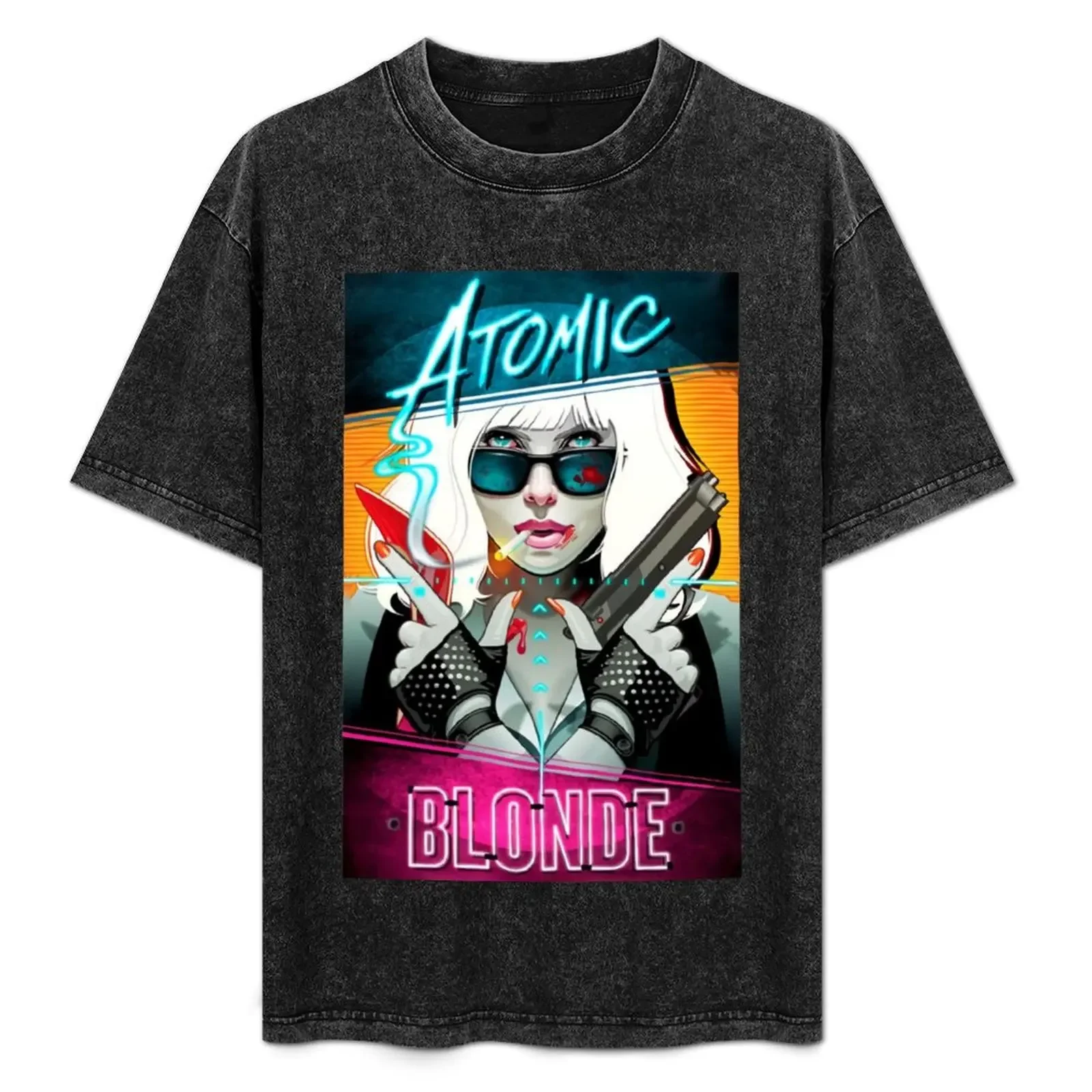 تي شيرت ملصق أشقر ذري هدية للمعجبين، هدية للرجال والنساء، عيد الهالوين، عيد الشكر، تي شيرت عيد الميلاد