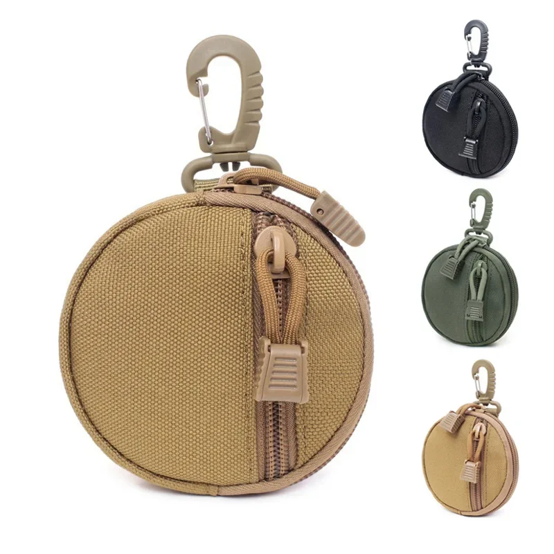 Portable Dog Treat Bag Tactical Durable Lightweight Food Pet Pouch With Rotatable Carabiner For Puppy Training Pet Supplies