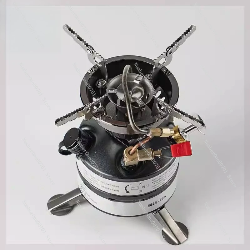 

Portable Integrated Oil Stove for Picnic and Camping, Convenient Outdoor Cooker Stove