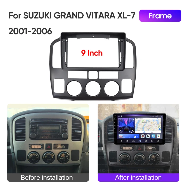 For SUZUKI GRAND VITARA XL-7 2001-2006 9INCH Car Multimedia Radio