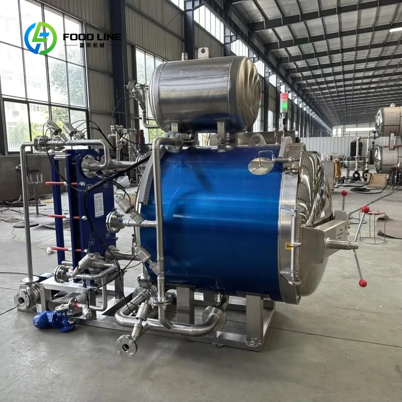 Customized Canning Autoclave Automatic Small Single Layer Retort Sterilizer Steam Sterilizer Machine