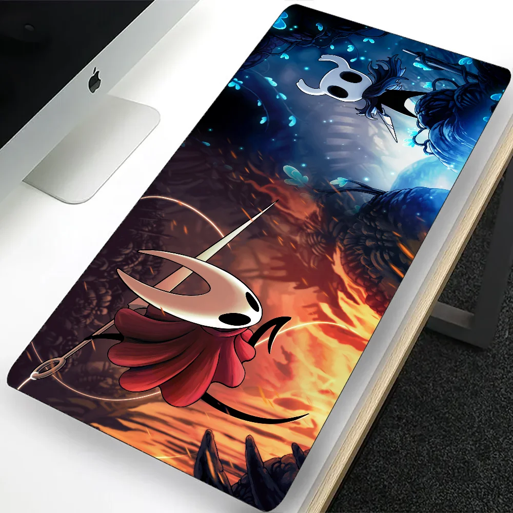 Hollow Knight Large Gaming Mouse Pad Computer Mousepad PC Gamer Laptop Mouse Mat Office Mausepad Silicone Keyboard Mat Desk Pad