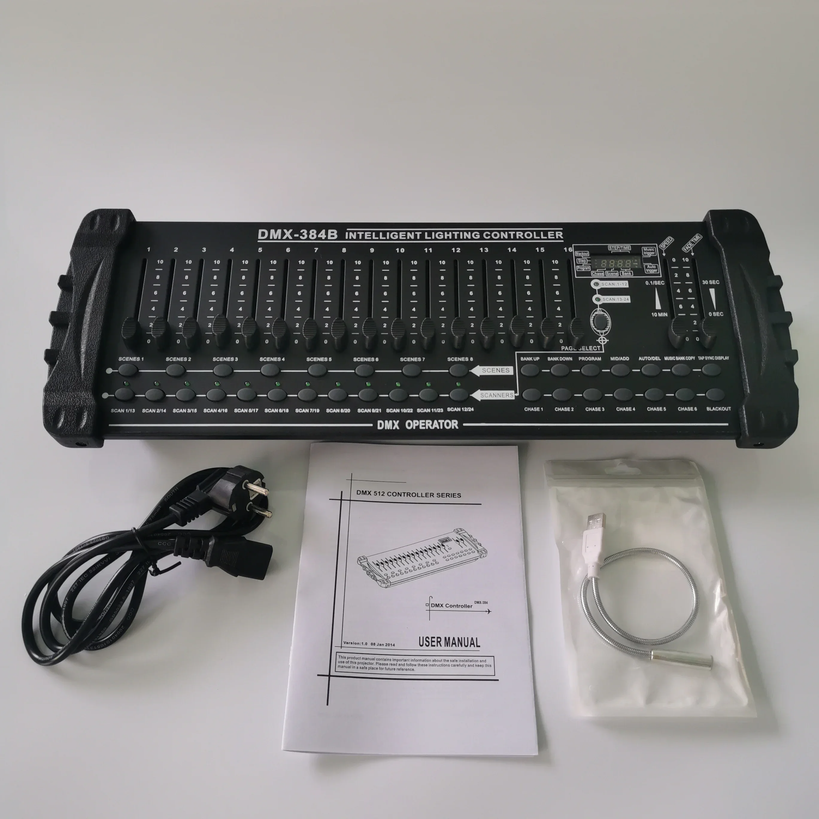 384 DMX512 Controller Led Controller LED Stage Lighting Equipment DMX DJ Disco Controller