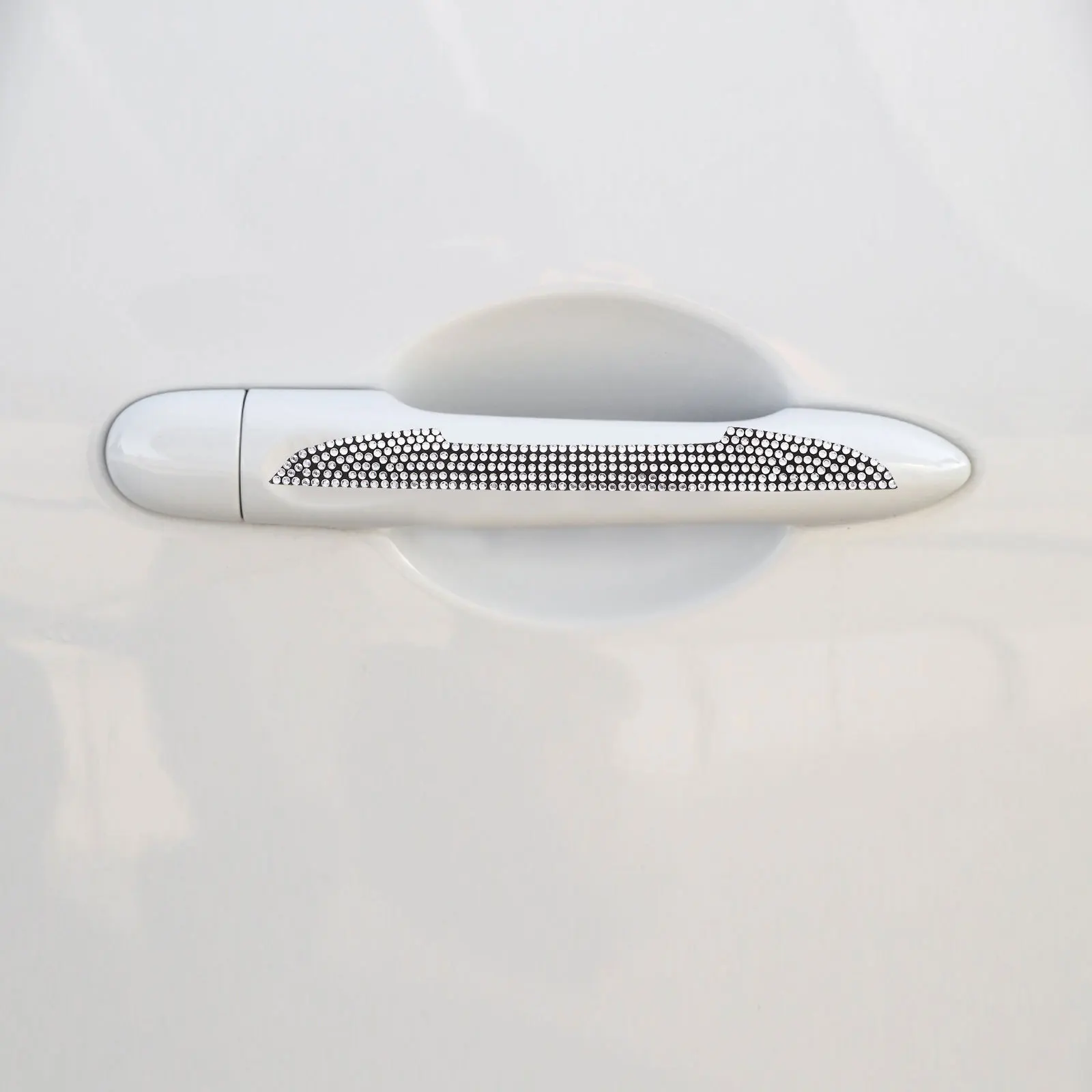 

4Pcs Car Door Handle Protector Guard Anti Scratch Stickers Bling Car Accessories for Women Door Edge Guards Vehicle Decor