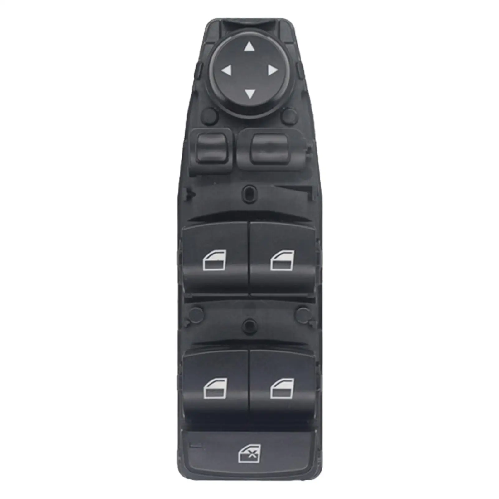 Driver Side Electric Window Switch Black Plastic Replacement for BMW 5 Series F10 F11 535i 550i with 61319238239