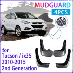 4 PCS Car Mud Flapsfor Hyundai Tucson ix35 LM 2010 2011 2012 2013 2015 Mudguard Splash Guards Fender Mudflaps Auto Accessories