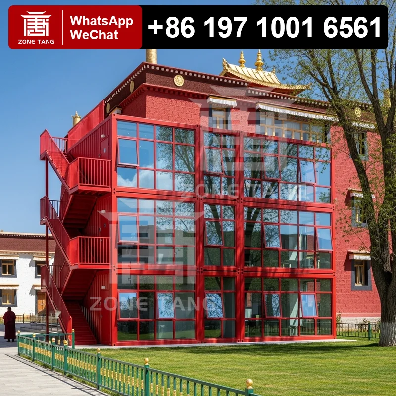 

Camp Dormitory Modular Expansion Houses Made Out Of Containers House USA Pre Fabricated Homes Flat Pack Home Container Buildings