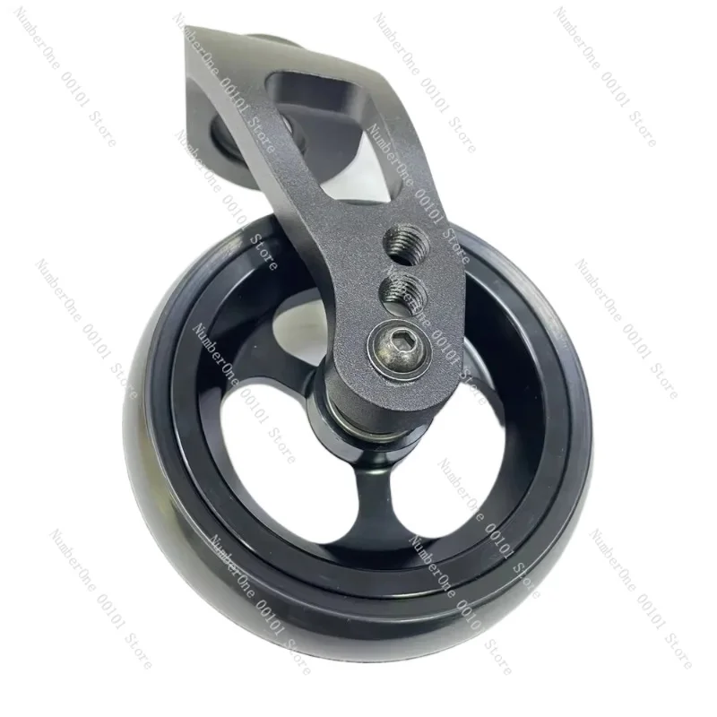 

High quality aluminum wheelchair parts front fork with wheel