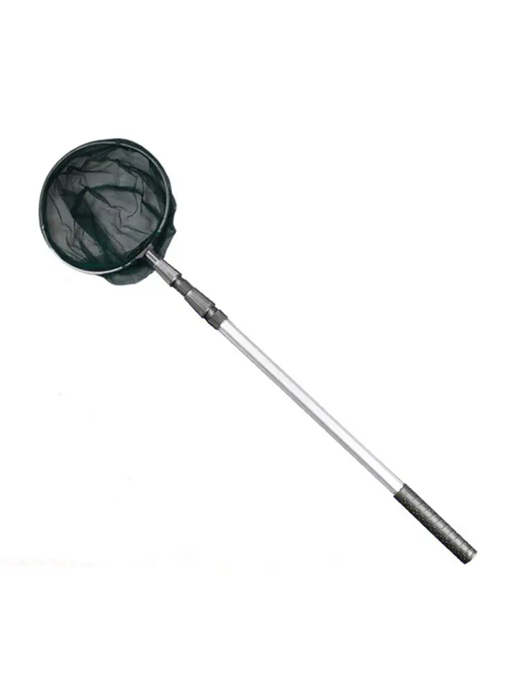 Retractable Fishing Net, Aluminum Alloy Fishing Net Pocket Dense Net, Folding Insect Net