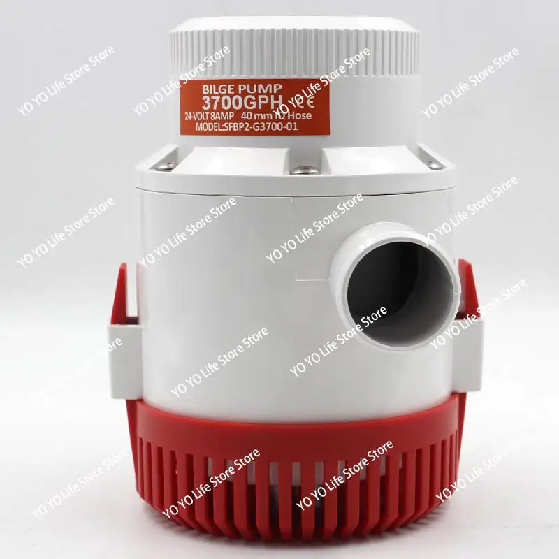G4700 High Flow Submersible Bilge Pump Boat Marine Plumbing Electric Water Pump Mini Marine Bilge Water Pump 12V 16A 6M 4700GPH