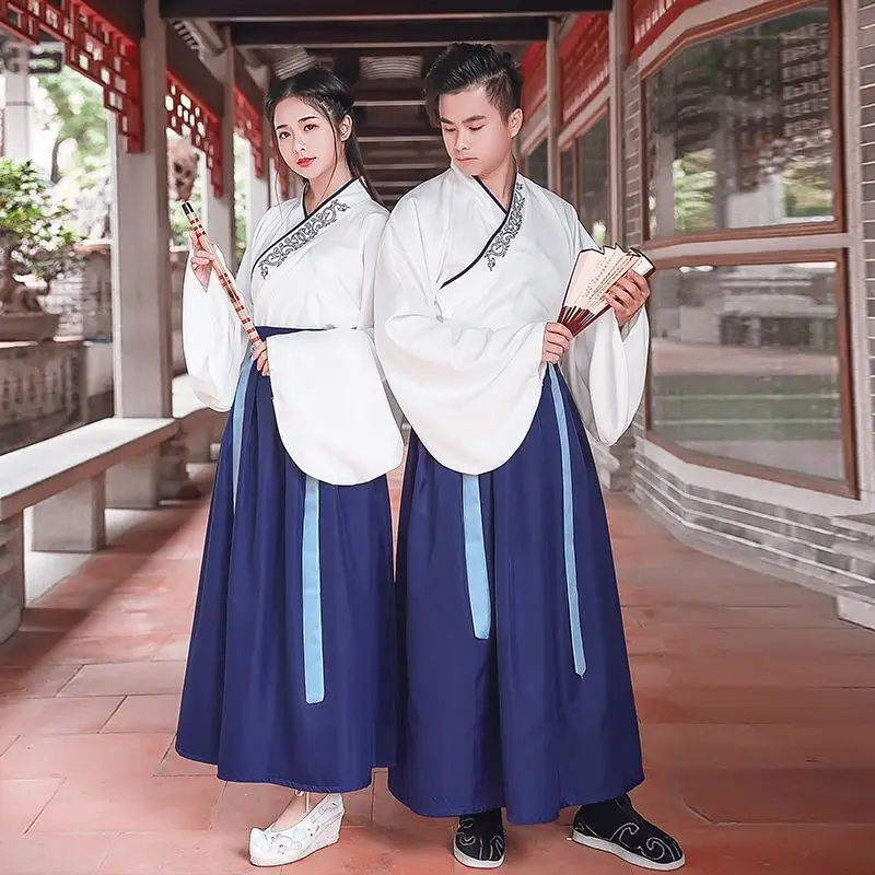 Ancient Costume Martial Arts Style Hanfu Female Han Element Chinese Style Cosplay Costume China Improved Uniform Handover Hanfu