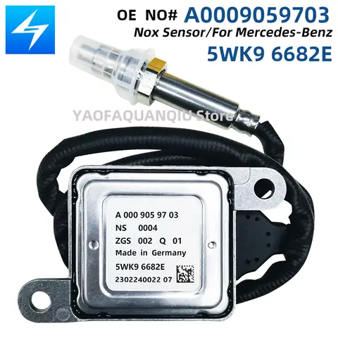 A0009059703 5WK96682E Nitrogen Oxide Nox Sensor For Mercedes-Benz C292 W906 C253 X253 C205 A205 GLE300d GL350