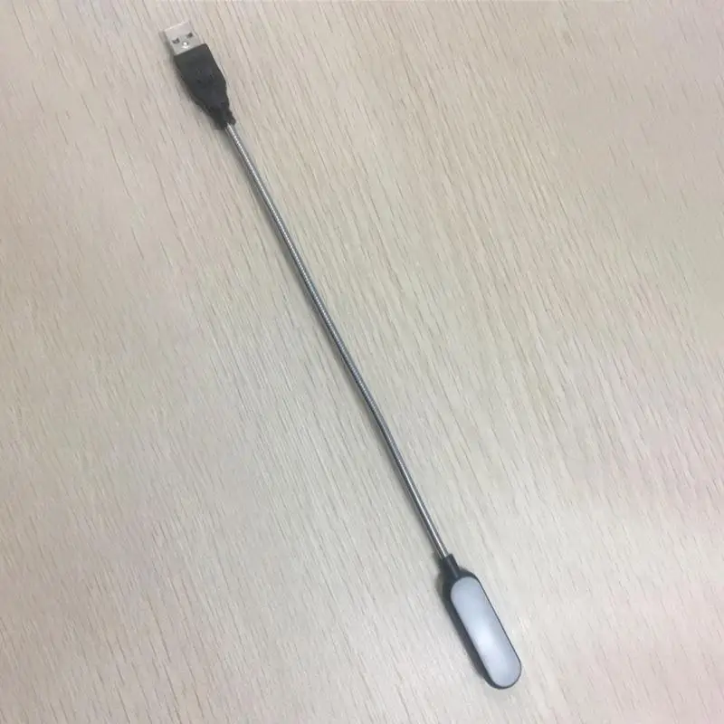 Portatile USB LED Mini Book Light luce di lettura flessibile 6LED lampada lampada USB per Power Bank Laptop Notebook PC Computer