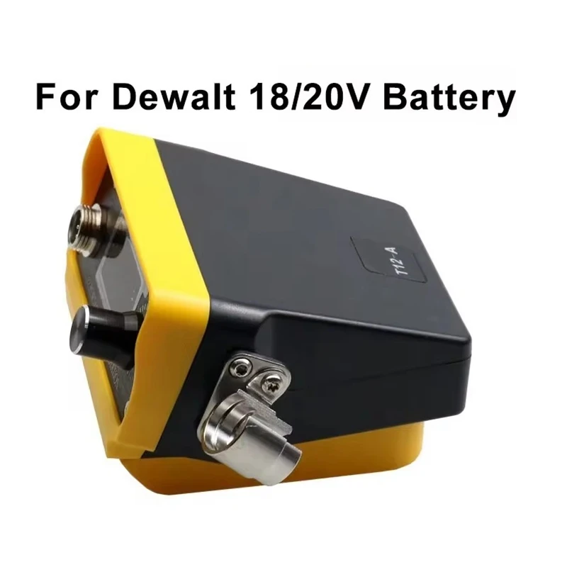 T12-A Cordless Soldering Station 72W T12 Solder Iron For Dewalt 18/20V Li-Ion Battery For DIY Repair Electric Solder