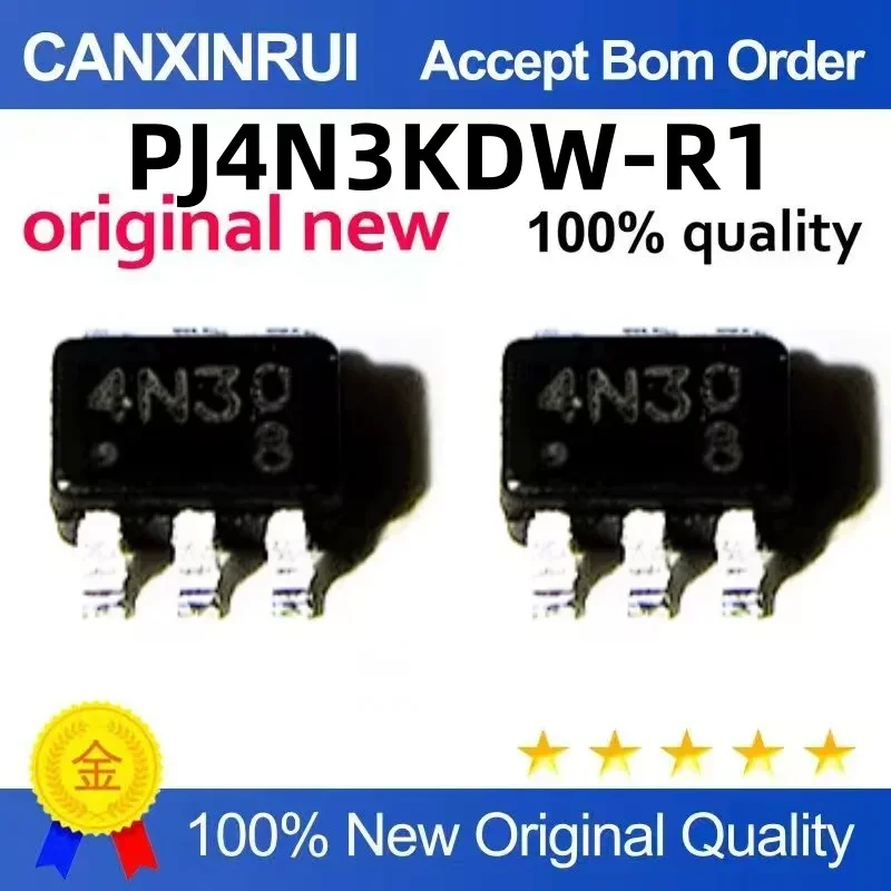 (5-100 pieces)PJ4N3KDW-R1 silk screened 4N30 SOT-3636 brand new in stock