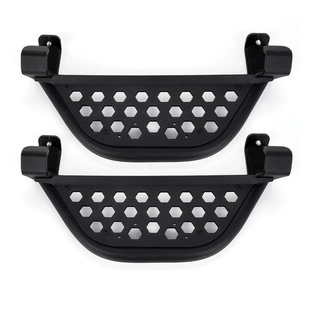 RASTP-2Pcs Car Side Steps Non-Slip Auto Front Rear Door Steps for Ford Bronco 21-23+ w/rockrails 2/4-Door Models TBS012 view 2