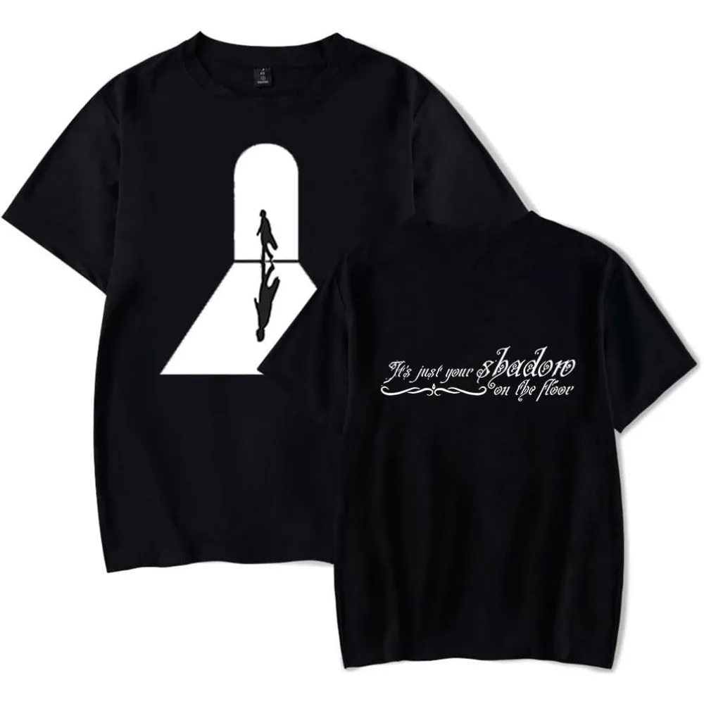 Livingston Shadow Lyric Short Sleeve Merch Tee Women Men Crewneck Fashion T-shirt Unisex Tops