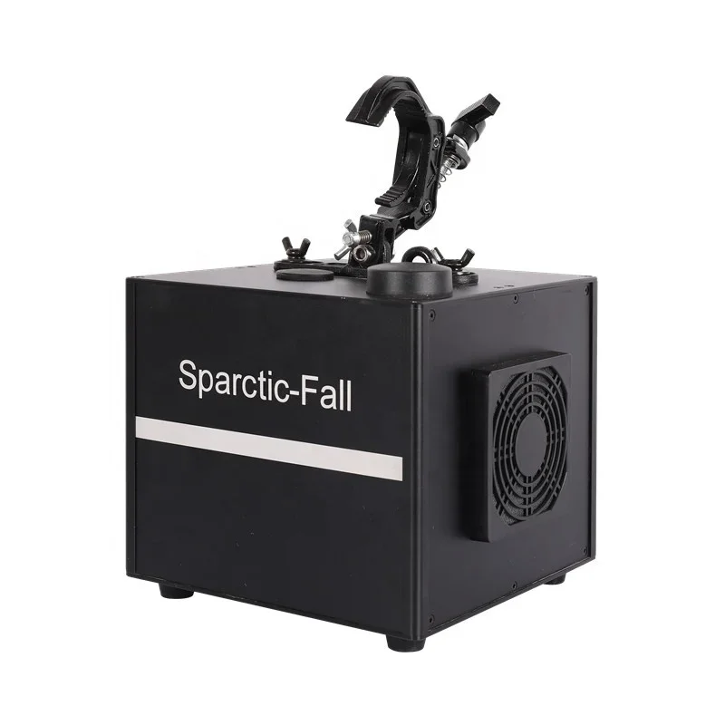 Wireless Control hang Upside Down Cold Spark Fireworks Machine Safety Use Indoor Wedding Waterfall Cold Sparkler