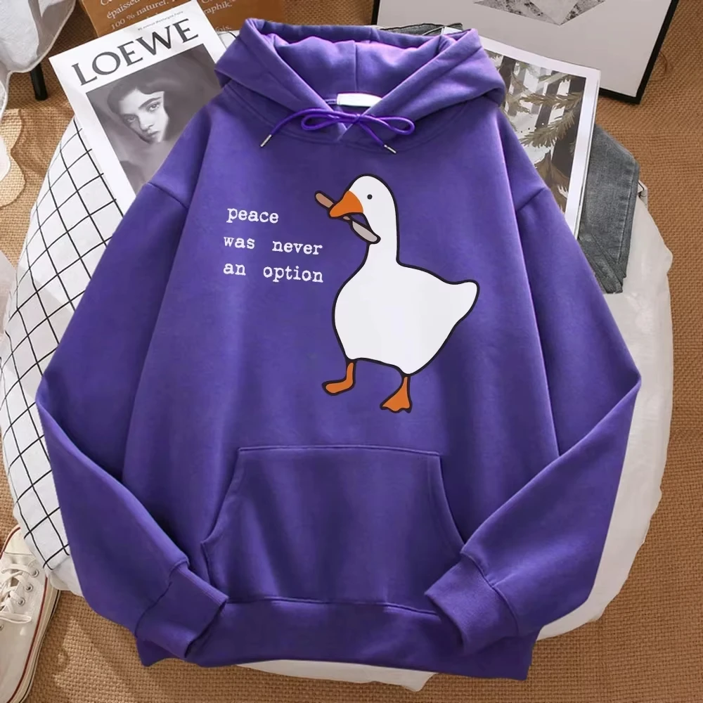 2026 „Peace Was Never An Option“ Bedrucktes Sweatshirt für Männer, Streetwear, Oversize, Herbst, Kapuzenpullover, Hipster, Weiche Hoodies, Hip-Hop, Warme Sportbekleidung – Detail 17