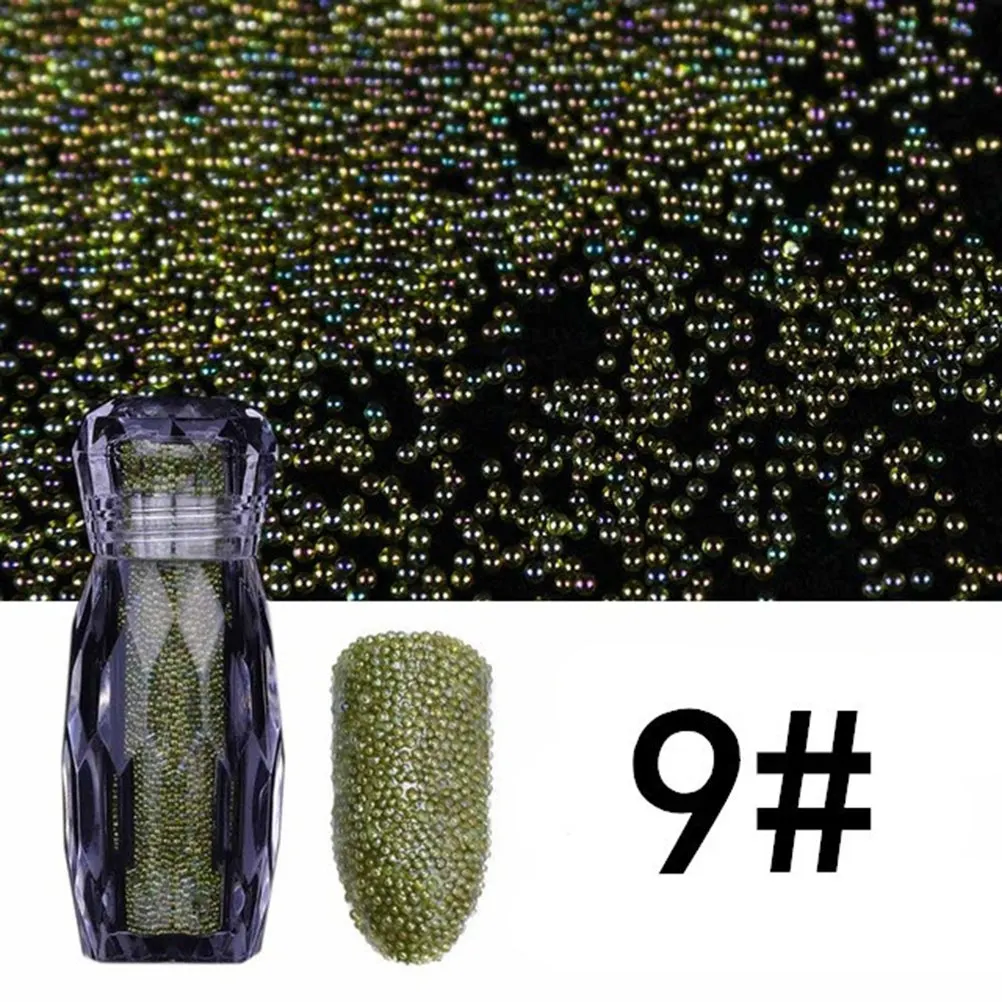 

5Pcs Manicure Rhinestones Multicolored Nail Bead Stickers DIY Nail Art Decoration Natural False Nails Accessories Glamorous