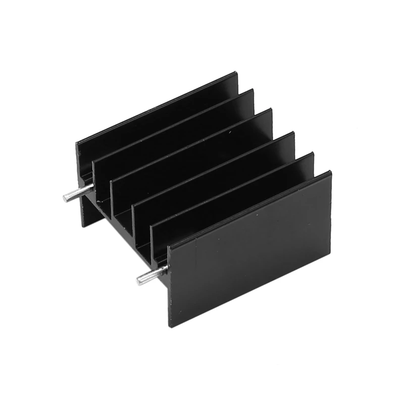 100 Pcs 23X16x25mm Aluminium TO-220 Heatsink With 2Pin TO 220 Heat Sink Transistor Radiator TO220 Cooler Cooling