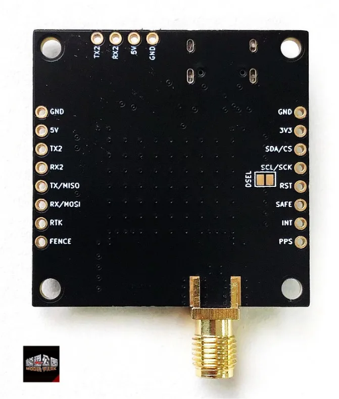 Beidou GPS Development Board, Posicionamento Diferencial, personalizado Ublox ZED-F9P Precisão, UAVs de nível centímetro RTK