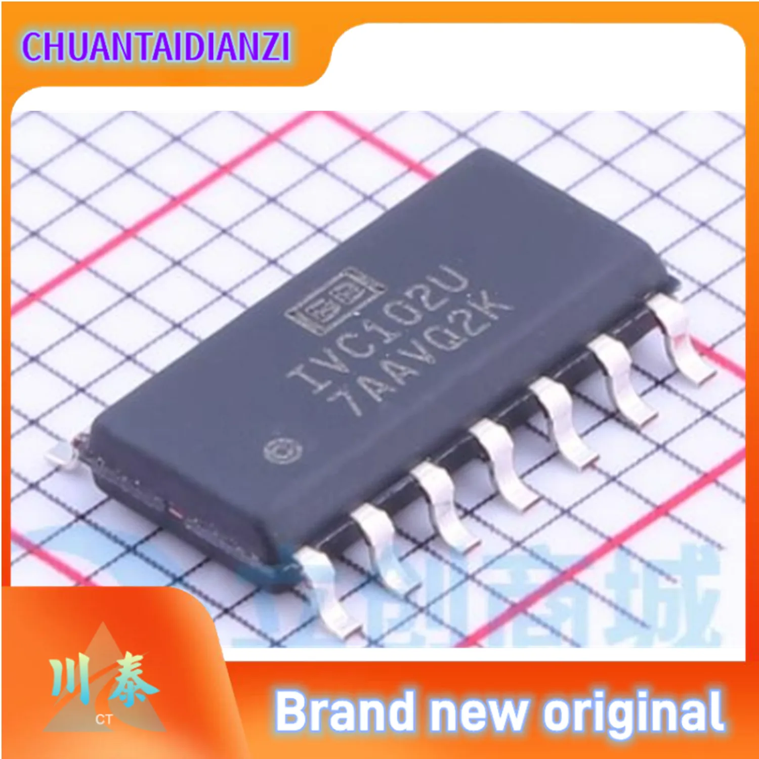 

5pcs New original IVC102U IVC102 transimpedance amplifier operational amplifier package SOP-14