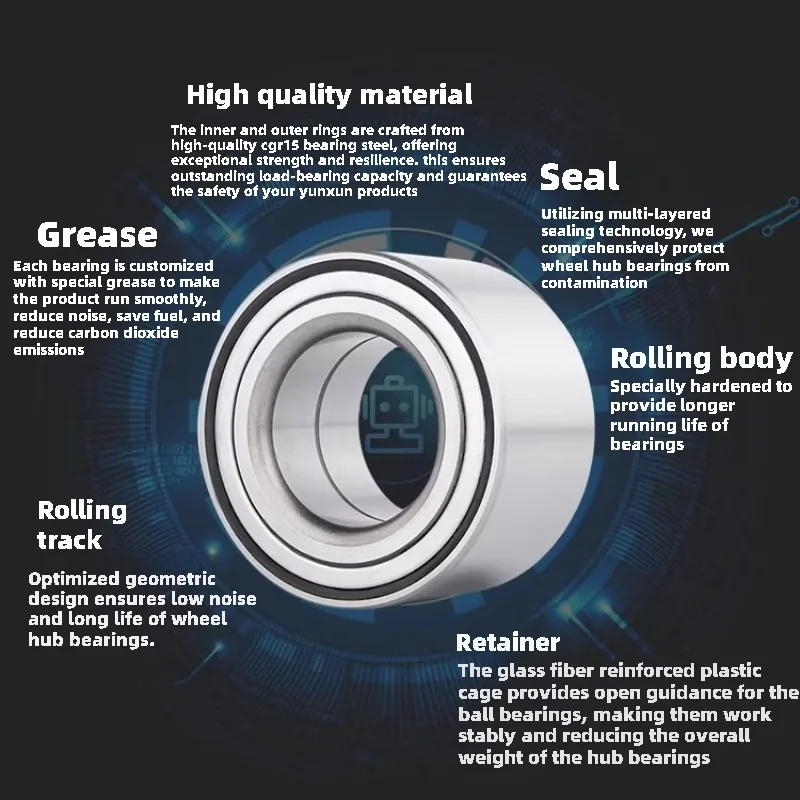 BD35-12DU A3910739 4T-CRI-0760 35 * 64 * 37 DF0766LLU Automotive Bearing