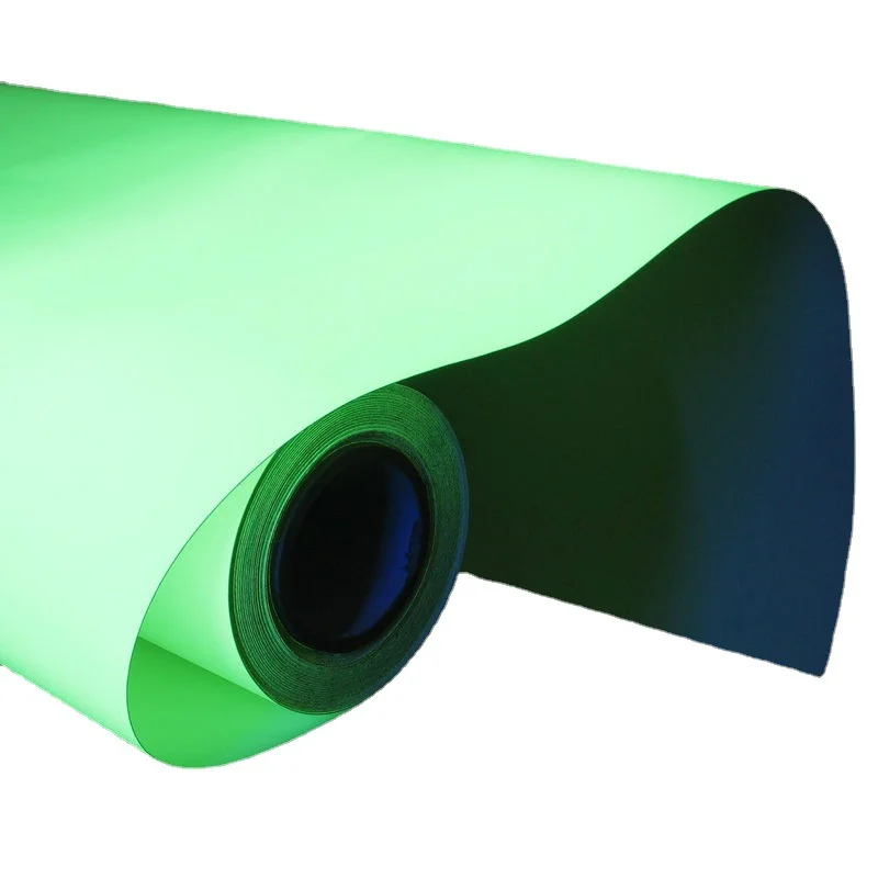 1m/2m/3m/5m/10m/20m Luminous DTF Film Glow in the Dark Transfer Films Printable HTV Film for Tshirts Design 30cm Width