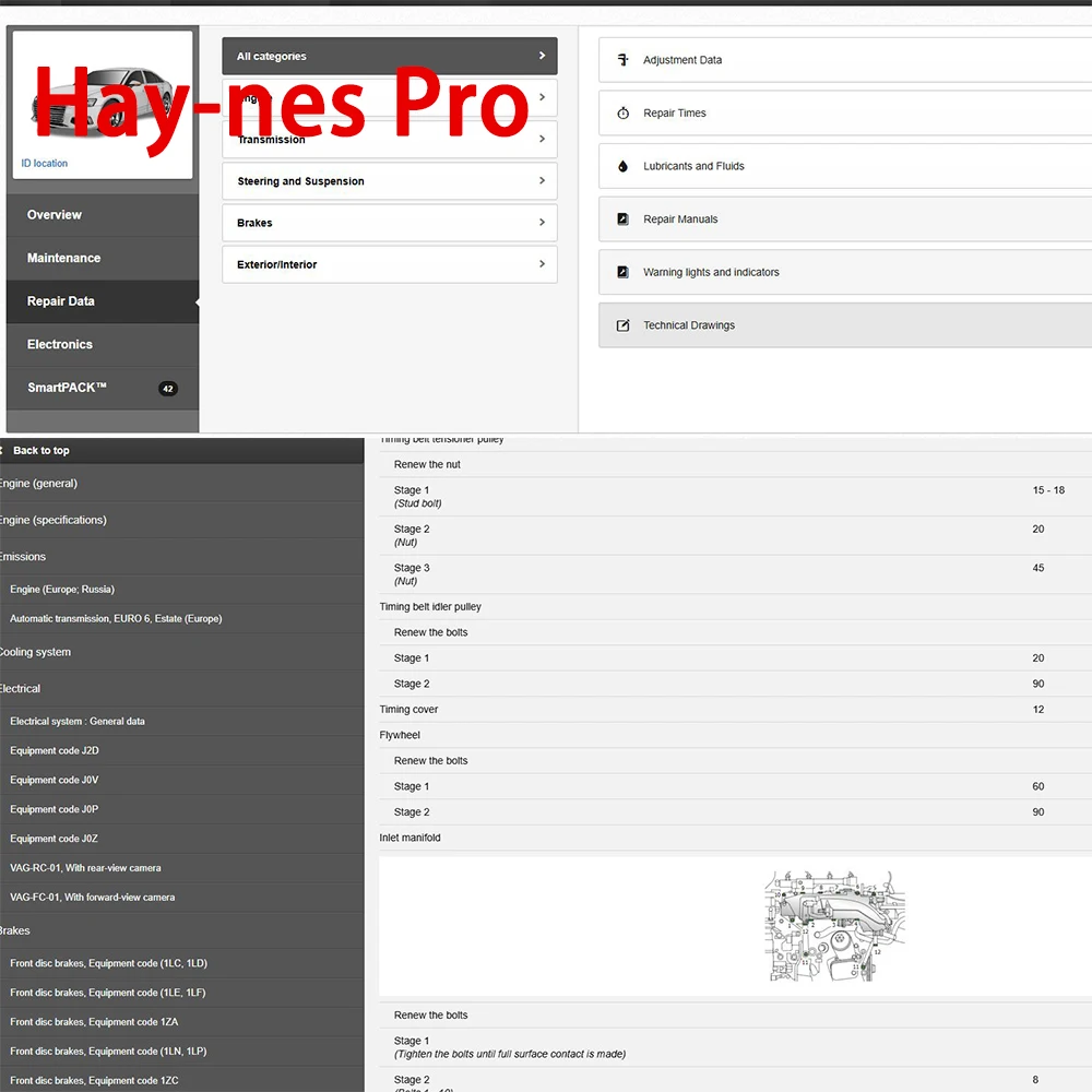 حساب عبر الإنترنت لعام 2026 لجميع البيانات لـ Haynes Pro / GDS KDS All Data Workshop برنامج إصلاح السيارات مخططات أسلاك بيانات السيارات