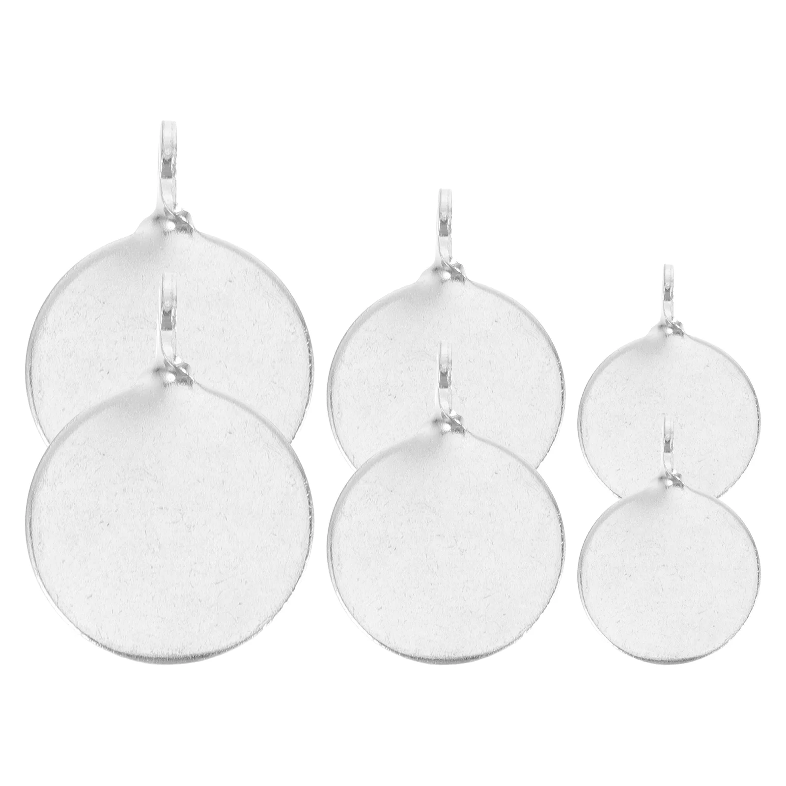 6 Pcs Stainless Steel Target Hanging Outdoor Practice Portable Targets Train Small Archery Manganese Compact