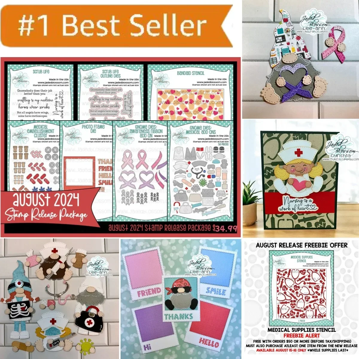 Gnome Medical Letter Clear Stamps Metal Cutting Dies Stencil DIY Decorating Scrapbook Paper Card Album Embossing Craft Die