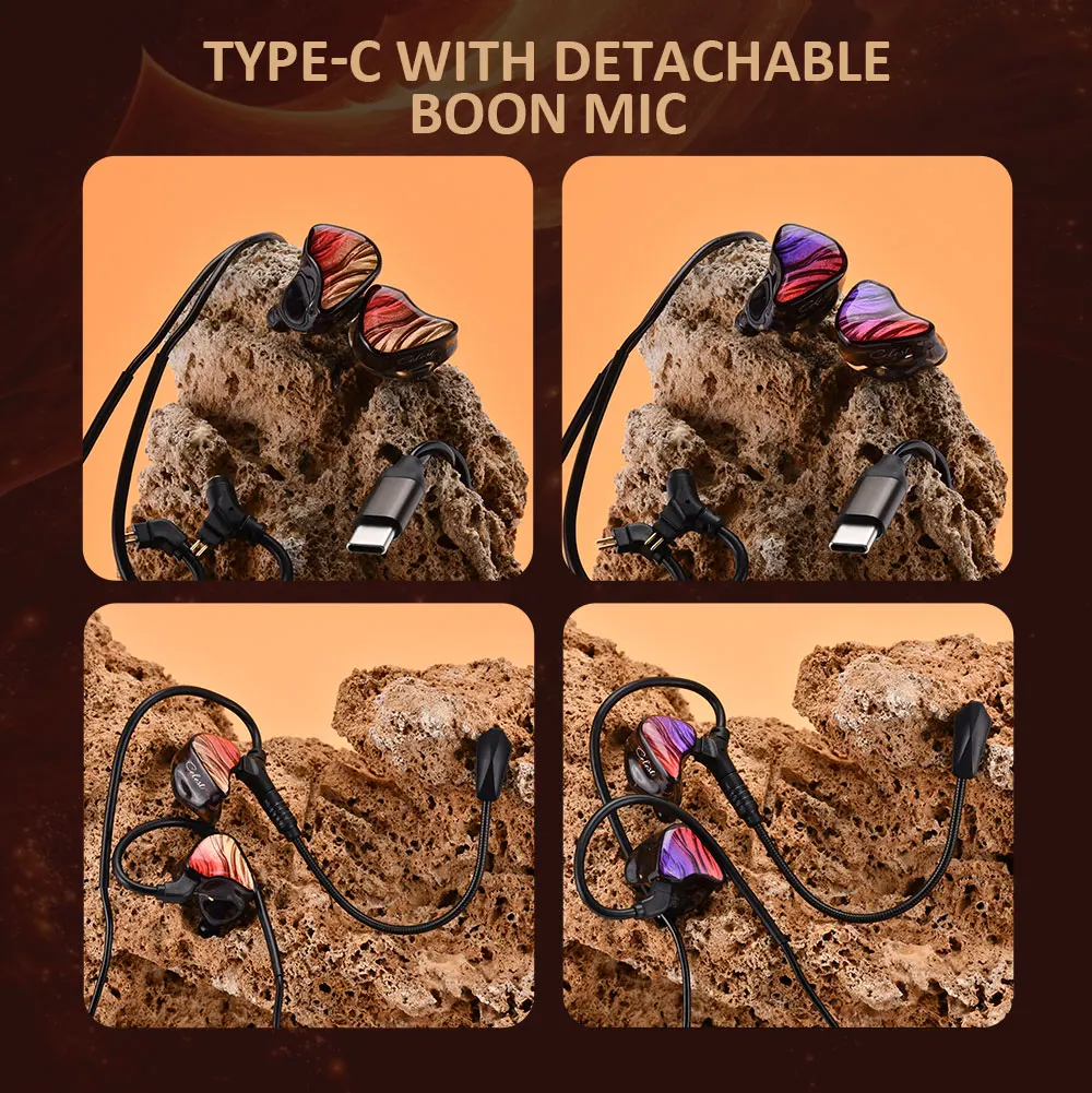 Kinera Celest Pandamon 2.0 Earphone 10mm SPD Square Driver Planar In-Ear IEMs Monitor 2pin 0.78 Cable Gaming Music Headphone