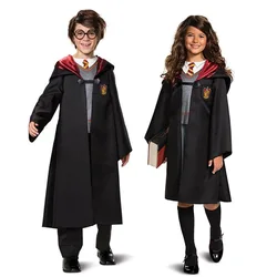 子供のハロウィーンの魔法のバスローブ、コスプレコスチューム、お祝いの雰囲気、学校の制服、パーティーのパフォーマンス