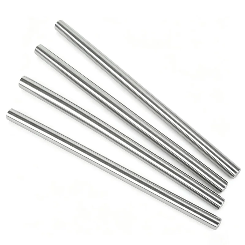 1Pcs Dia 5~50mm Linear Shaft Length 100/200/300/400/500mm Hardened 45# Steel Cylinder Liner Rail for 3D Printer Axis CNC Parts