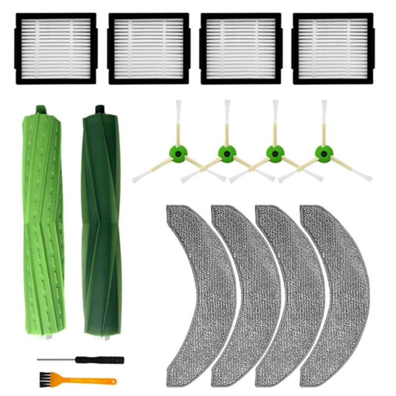 

Для Irobot Roomba Combo J7 + робот-пылесос основная боковая щетка мешок для пыли запасные части