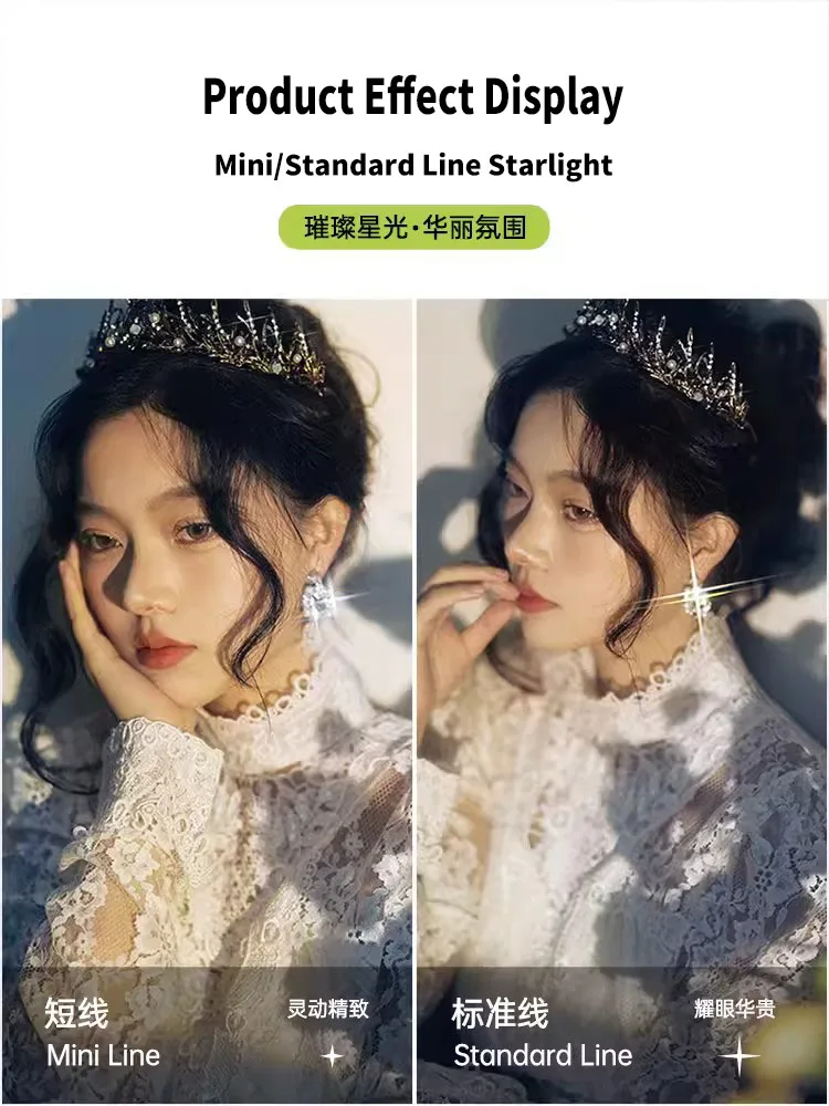 NATURE Adjustable Star Line Star Filter 4 6 8 Line Variable Filtro Camera Filters 49 52 55 58 62 67 72 77 82mm For DSLR