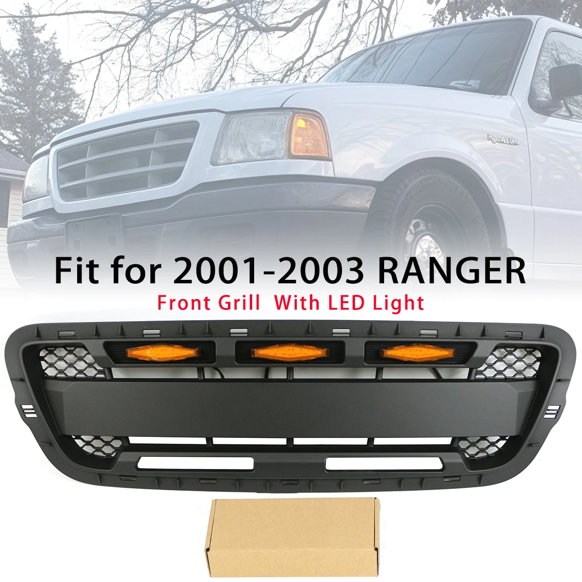 Front Grille W/Ligh… - image