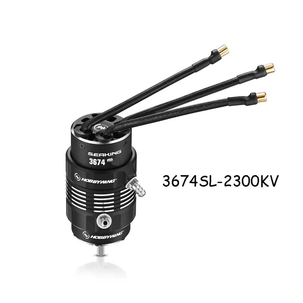 Hobbywing Seaking 3674/3660/2850/2040SL-4000KV/5000KV SL V2 borstelloze sensorloze motor geschikt voor Seaking V4 ESC voor RC boot