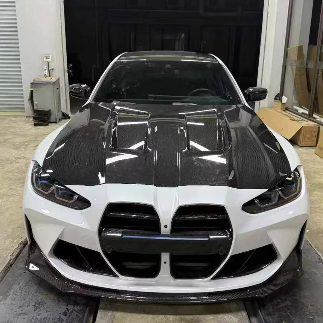 Capa de fibra de carbono G80 M3 G82 M4 com ventilação para M3 M4 2021-2025