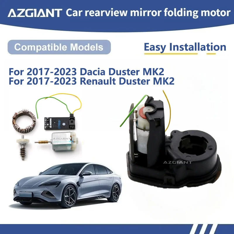 

AZGIANT For 2017-2023 Dacia Duster MK2 2017-2023 Renault Duster MK2 Car Power Fold Mirror 12V Motor module Direct Fit