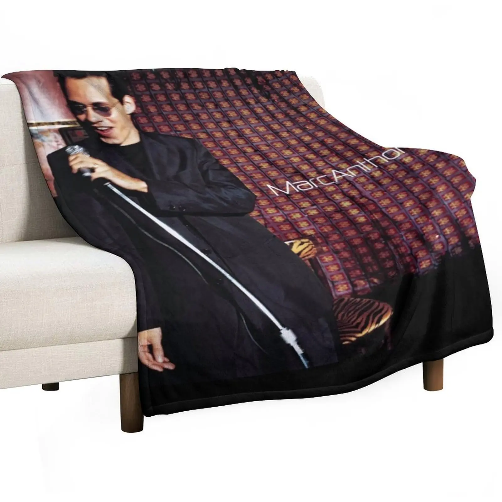 

Marc Anthony greatest hits Throw Blanket Warm Accent Blanket for Living Room Decoration