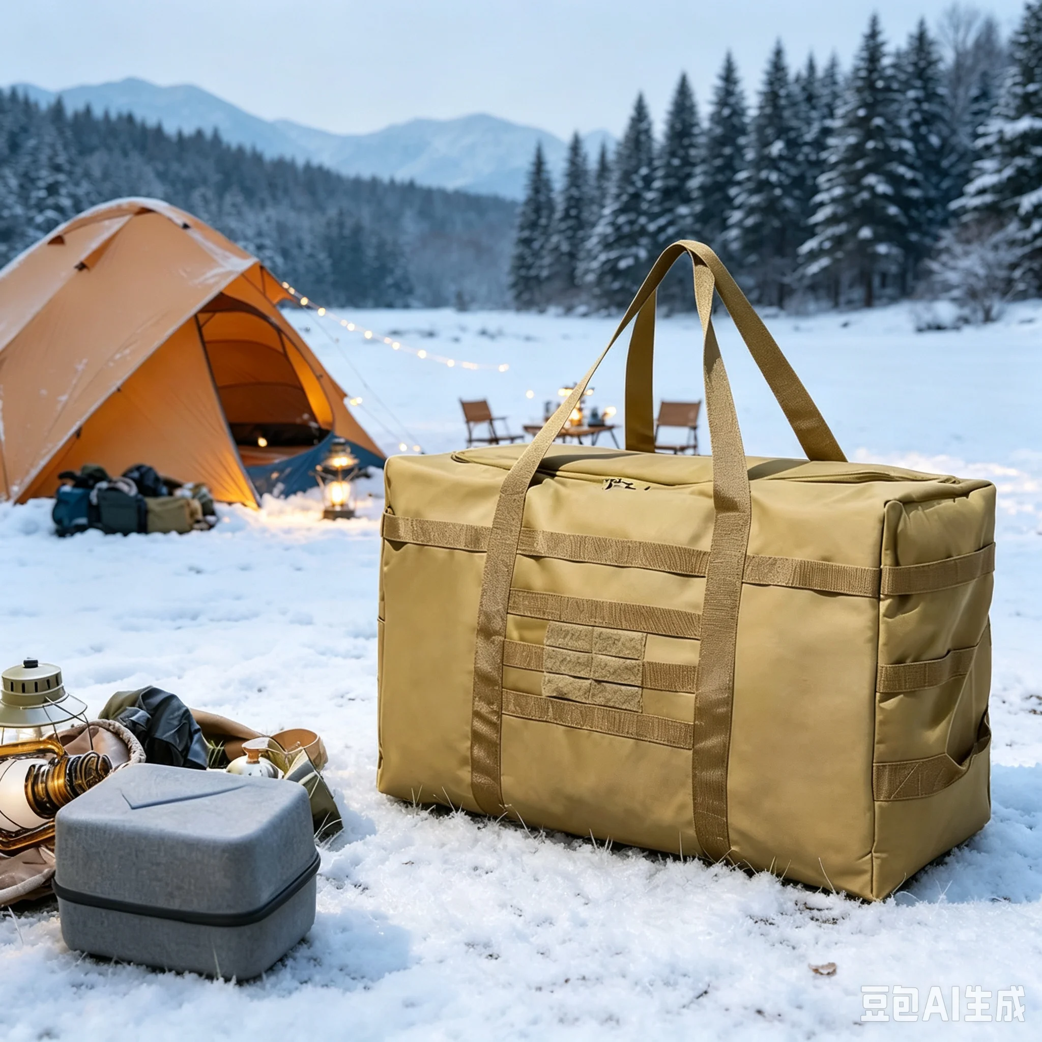 Large Duffle Bag (60L/90L Capacity Optional) - For Gear Load Out, Camping Storage, Deployment Cargo & Travel Sports Equipment