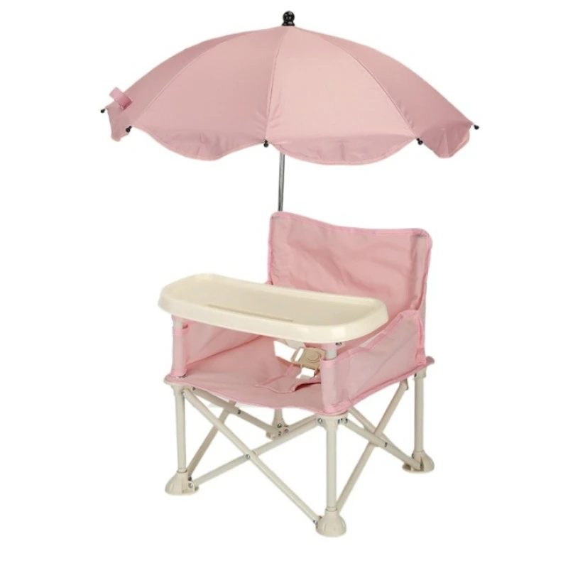 Children's Short-sized Foldable Beach Chair Baby Dining Chair Children's Outdoor Small Chair